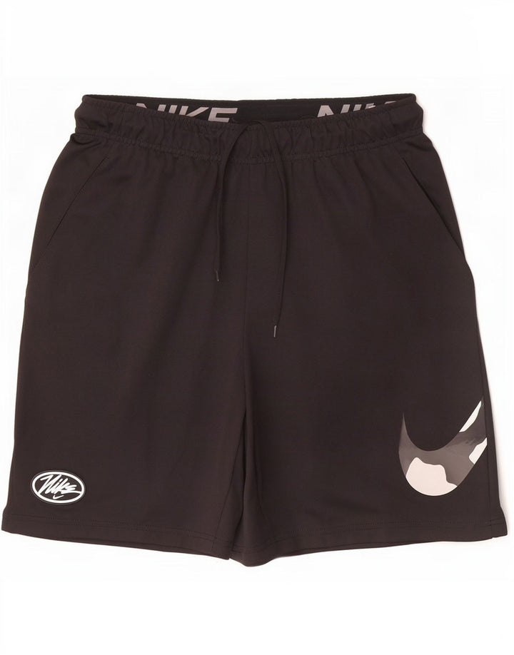 Pantaloni scurți sport Nike Dri Fit Graphic pentru bărbați, mici, negru