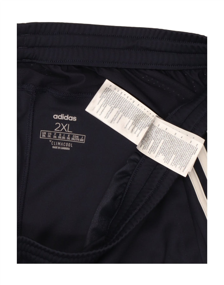 Pantaloni scurți sport pentru bărbați Adidas Climacool 2XL, poliester bleumarin
