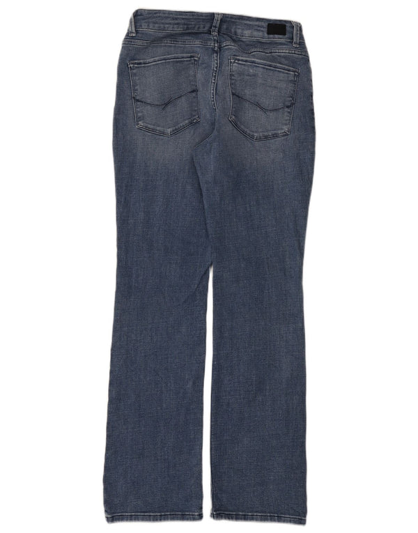 Blugi Lee pentru femei, cu curbate, cu bootcut US 8 Medium W28 L30 Blue Bumbac