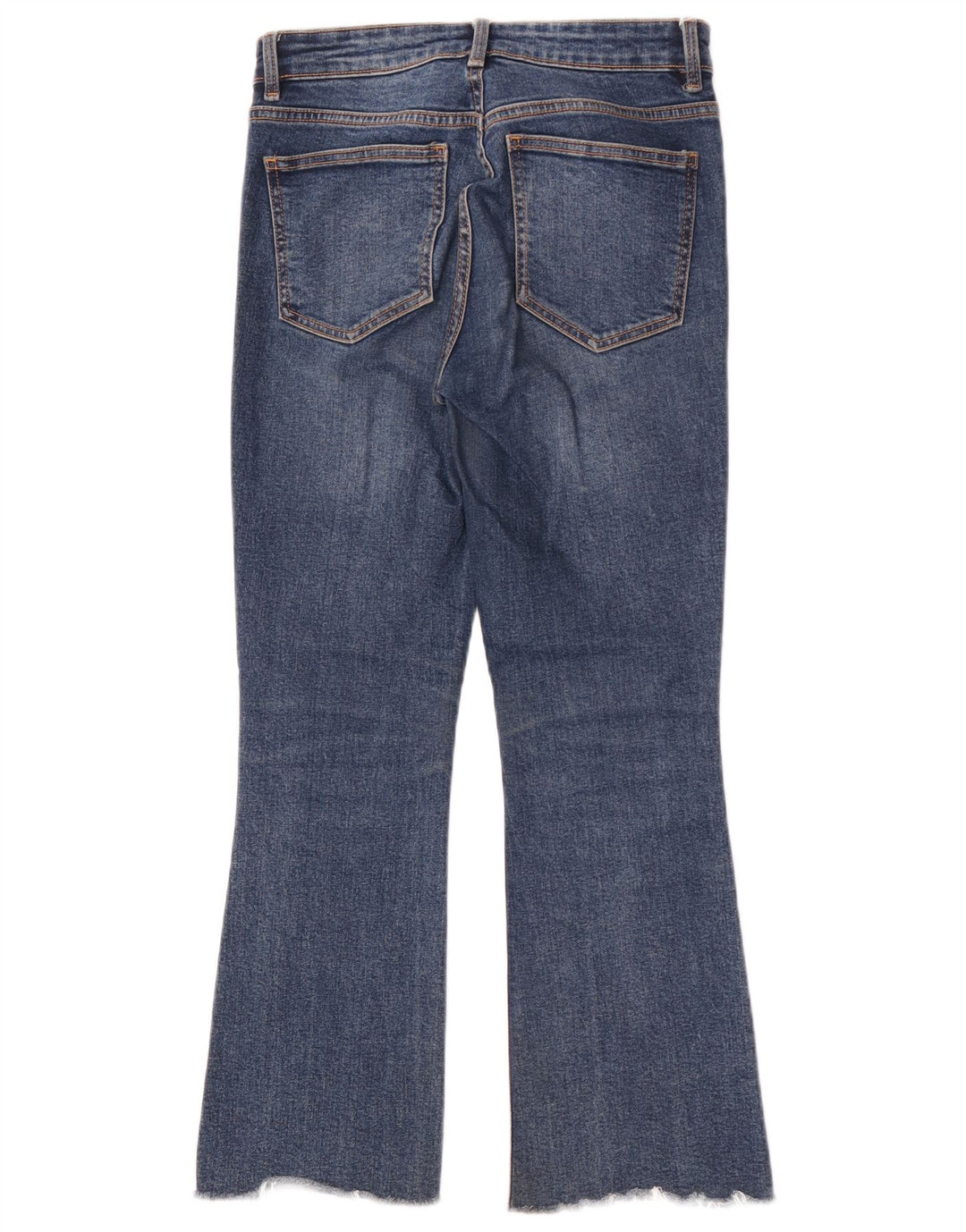 Blugi Zara Femei Bootcut EU 38 Mici W28 L26 Bumbac Albastru