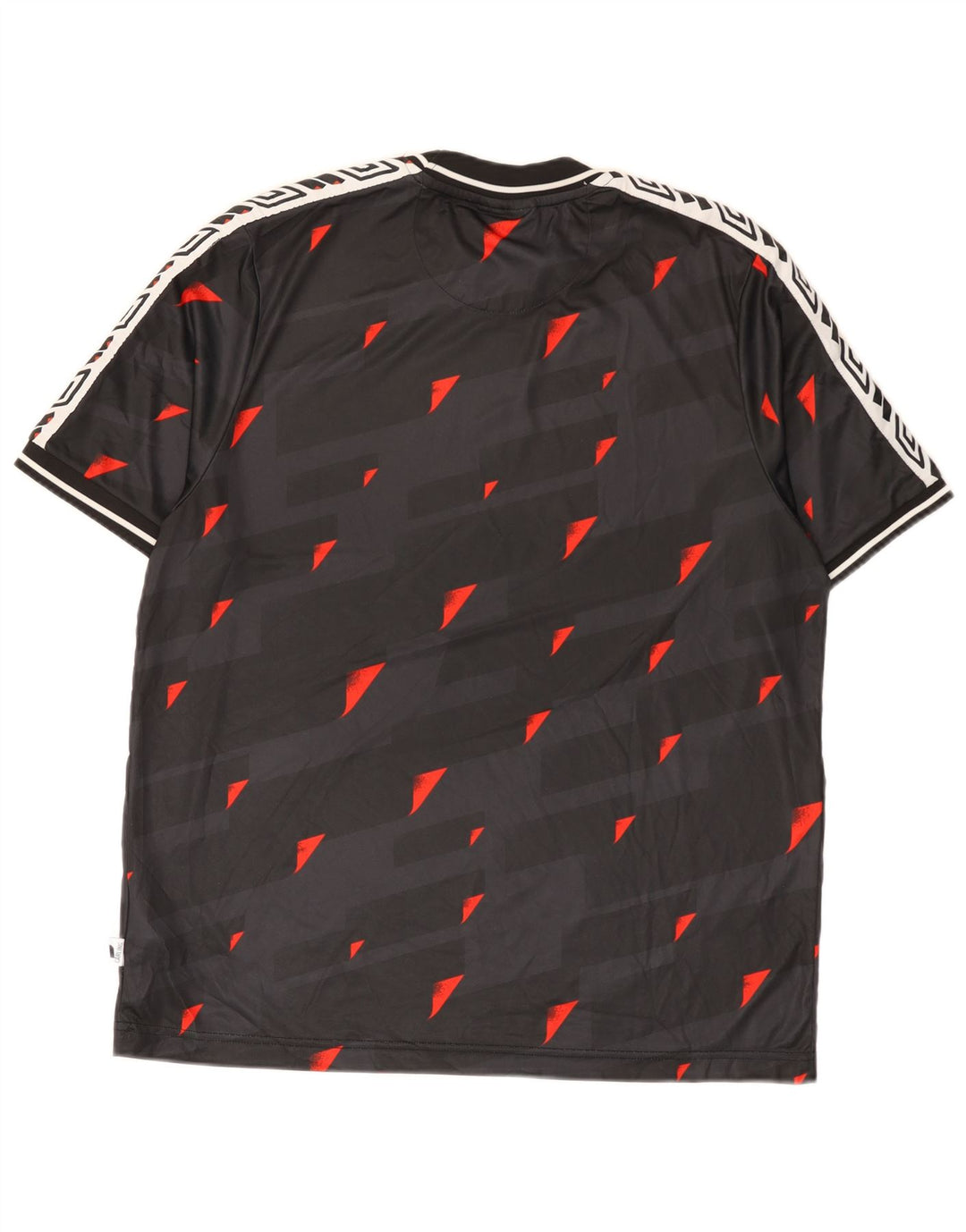 Tricou grafic pentru bărbați Umbro Top mare poliester geometric negru