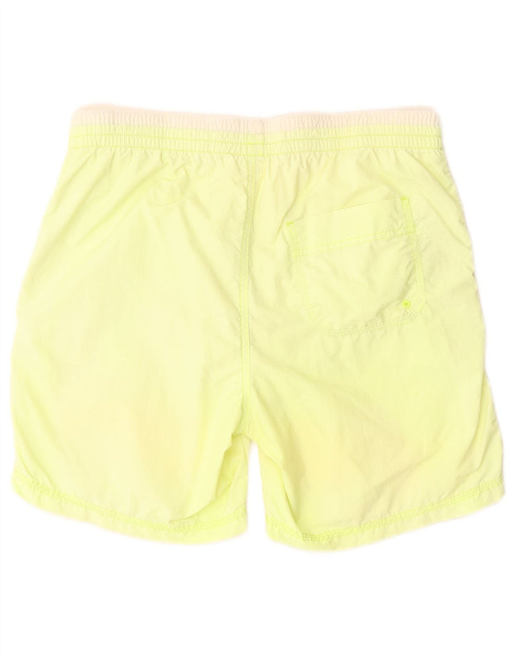 Pantaloni scurți de înot Diadora pentru bărbați, poliamidă galbenă medie