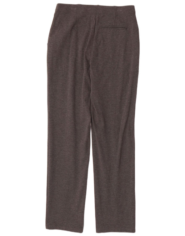 Pantaloni chino subțiri pentru femei Marks & Spencer UK 10 Small W28 L30 gri viscoză