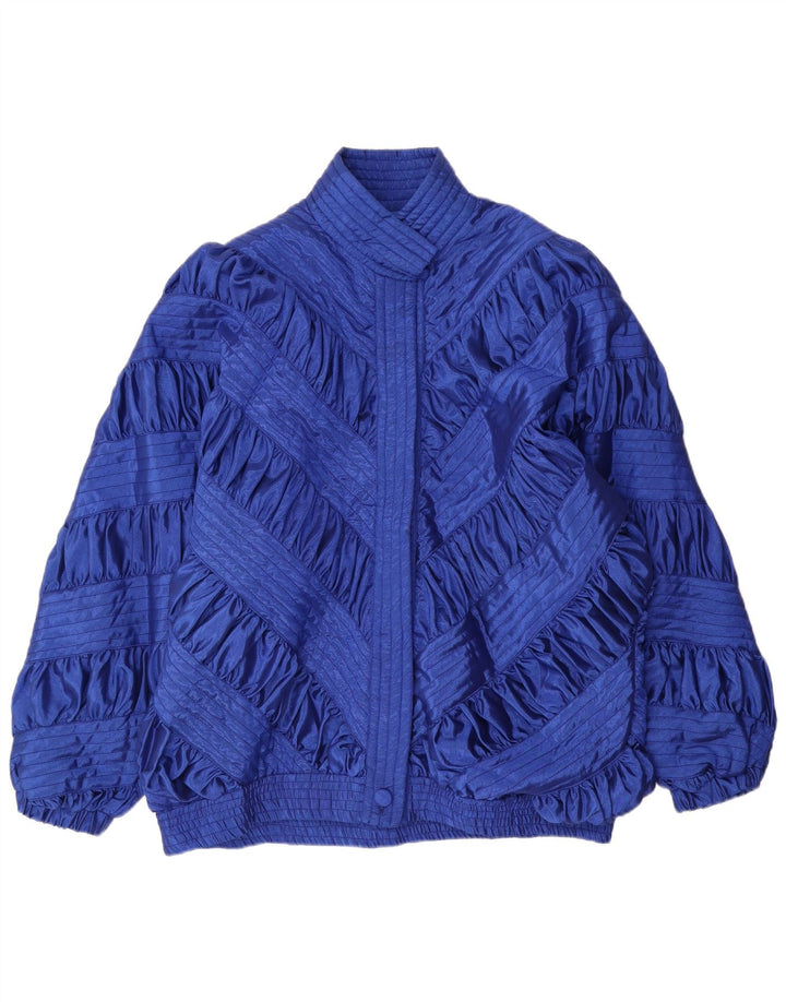 Bomber Vintage pentru femei UK 18 XL Albastru