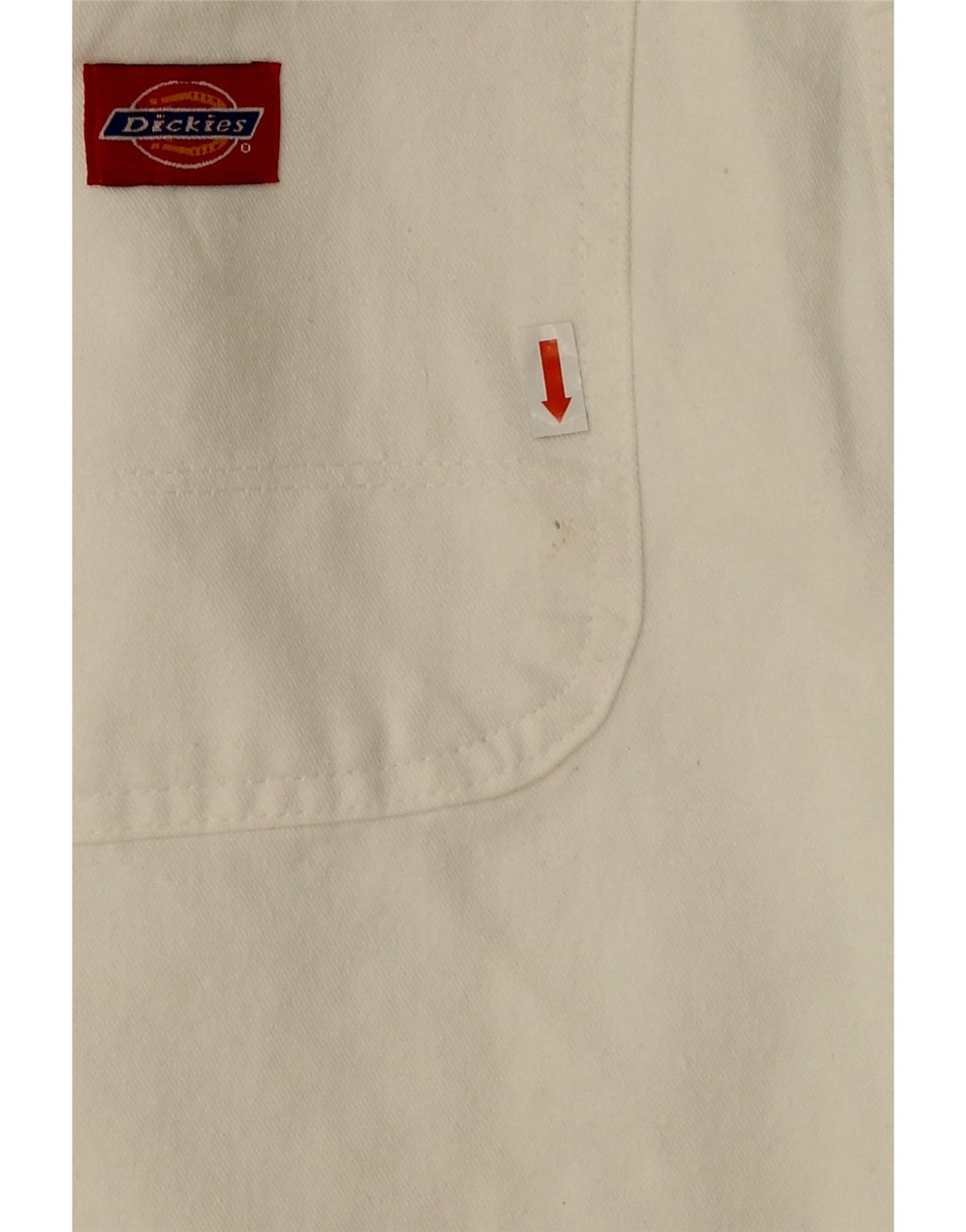 Blugi DICKIES Cargo drepte pentru bărbați W32 L34 alb