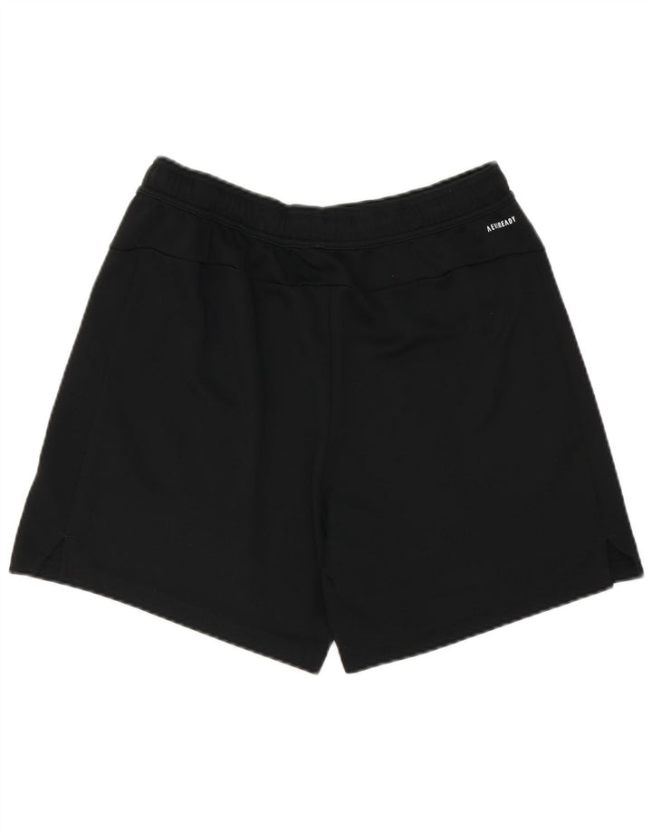 Pantaloni scurți sport Adidas Aeroready Regular Fit, mari, negru, poliester