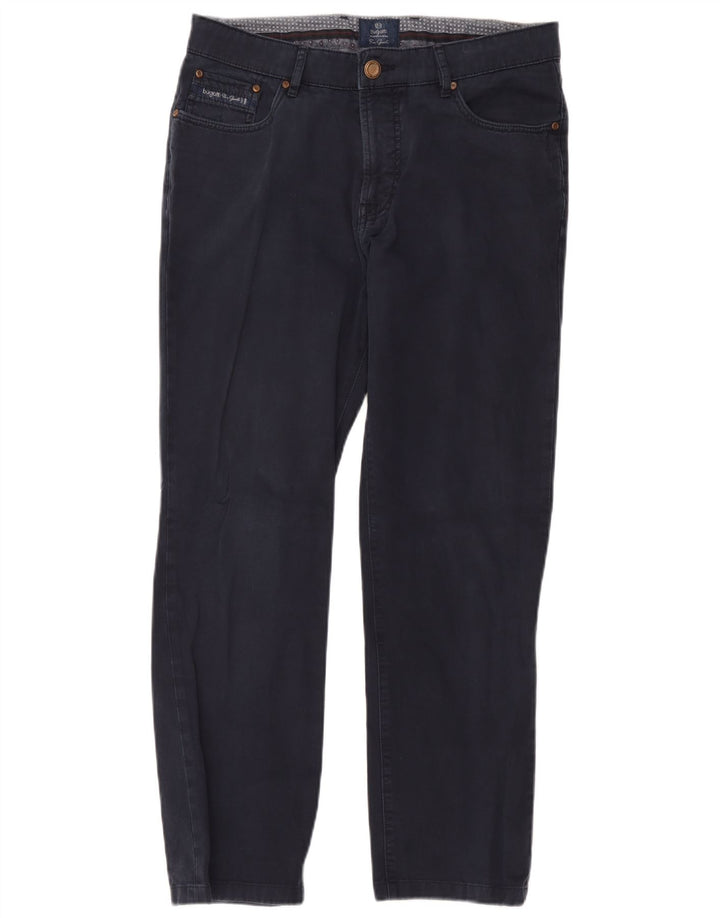 Pantaloni casual drepti pentru bărbați Bugatti W34 L29 bleumarin