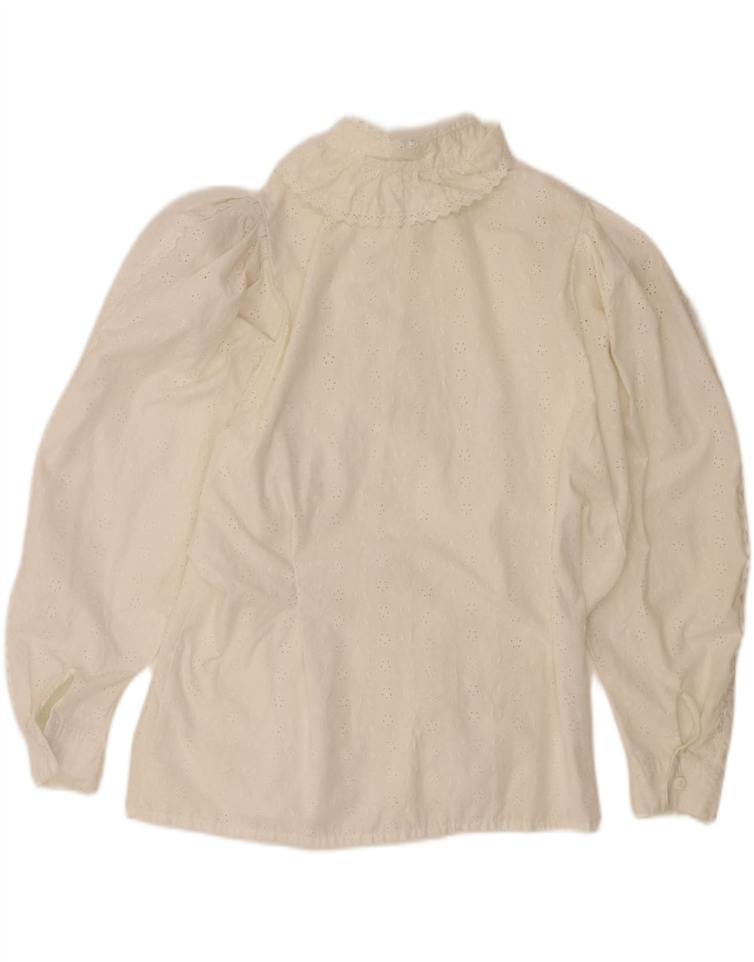 Cămașă Yessica pentru femei cu volane în față EU 46 XL Poliester alb