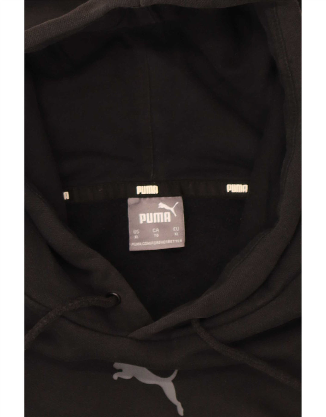 Puma Graphic Hoodie Jumper XL pentru bărbați, negru
