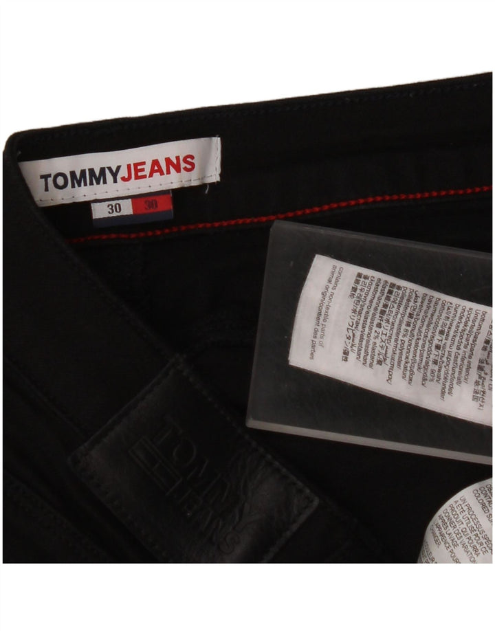 Blugi skinny pentru femei TOMMY HILFIGER L30 L30 bumbac negru