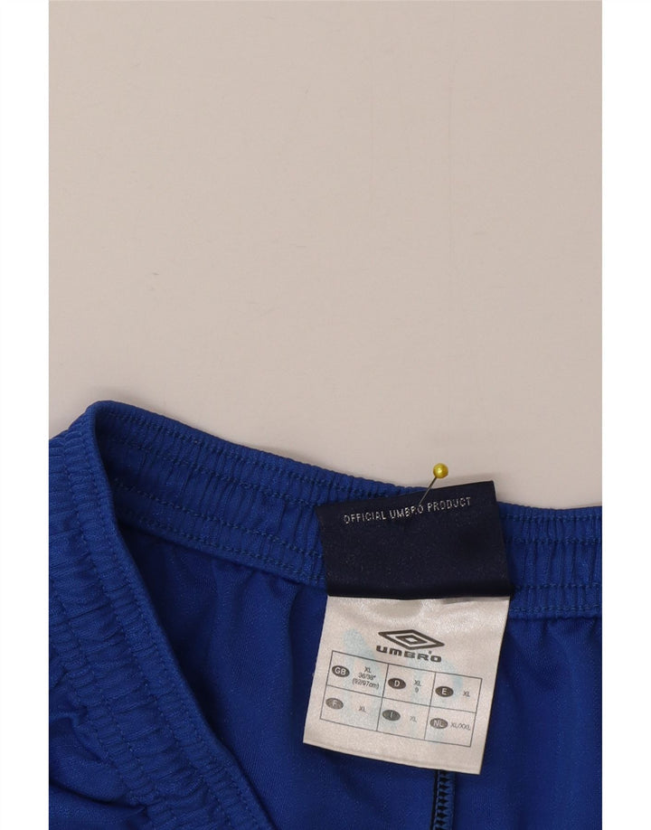Pantaloni scurți sport pentru bărbați Umbro XL, poliester albastru