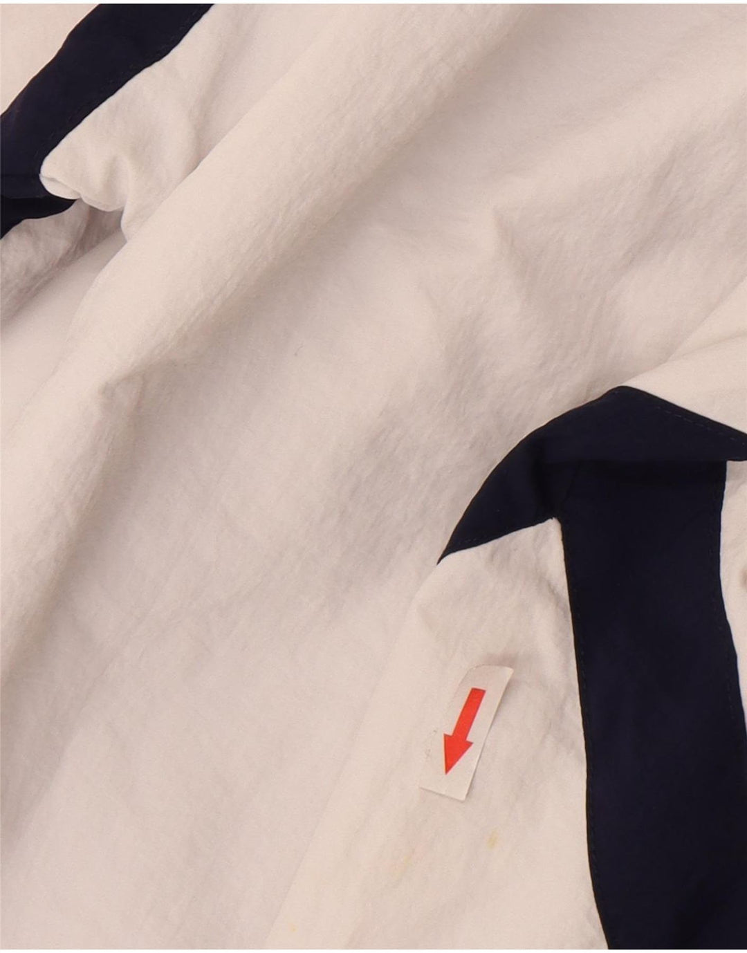 Jachetă Anorak grafică supradimensionată Fila pentru băieți 5-6 ani 2XS, alb, bloc de culoare