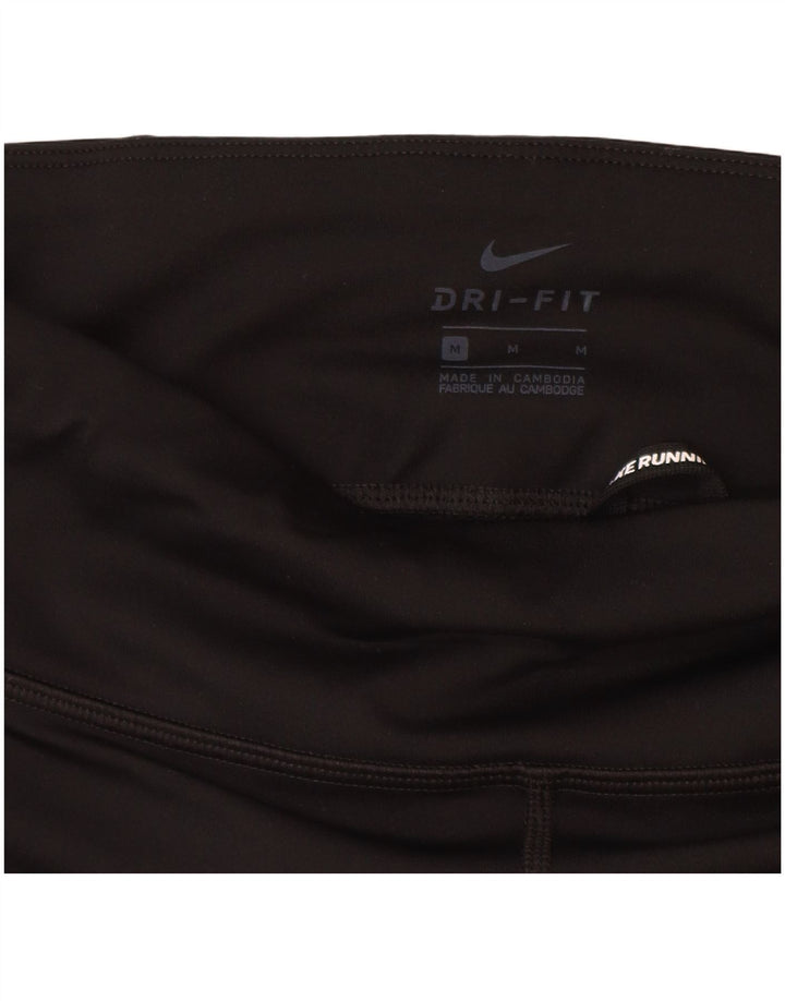 Leggings Nike Dri Fit Capri pentru femei UK 12 Medium Black