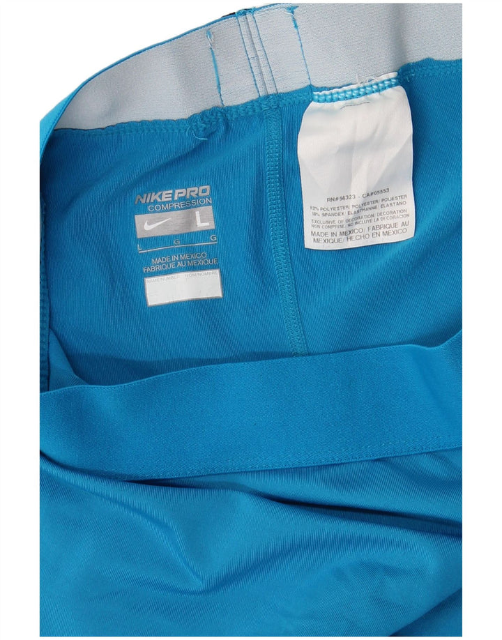 Leggings NIKE Dri Fit Capri pentru femei UK 14 Poliester albastru mare