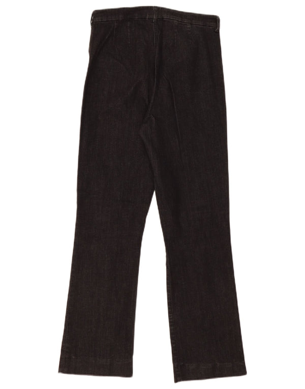 MAX MARA Blugi Bootcut pentru femei UK 10 Small W28 L28 Bumbac gri