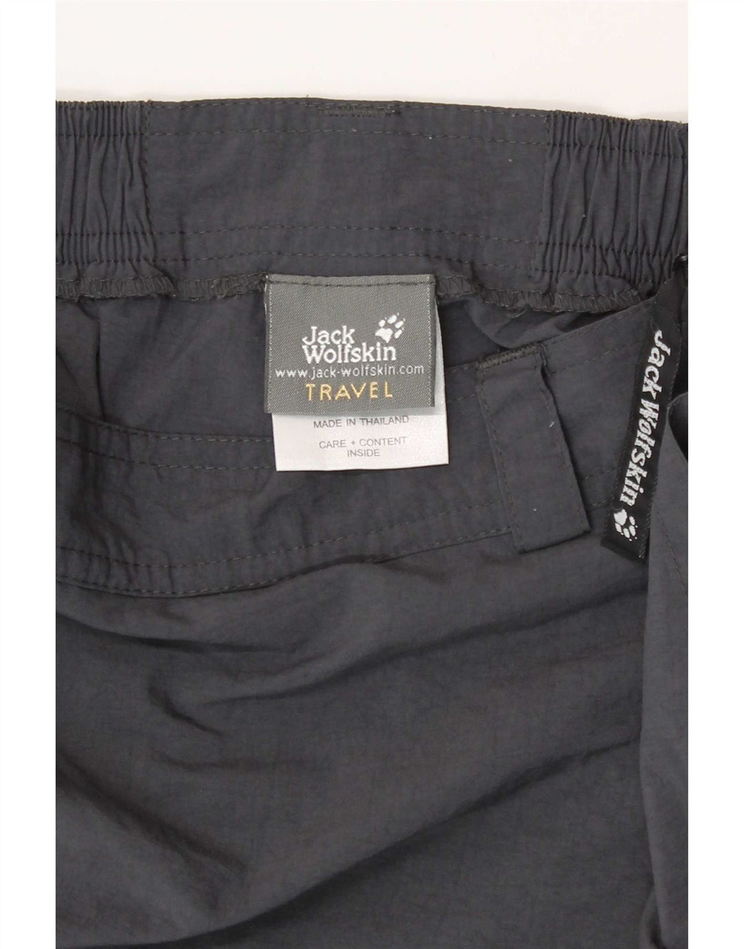 Pantaloni pantaloni Jack Wolfskin pentru femei UK 12/ 14 Medium Gri Poliamidă