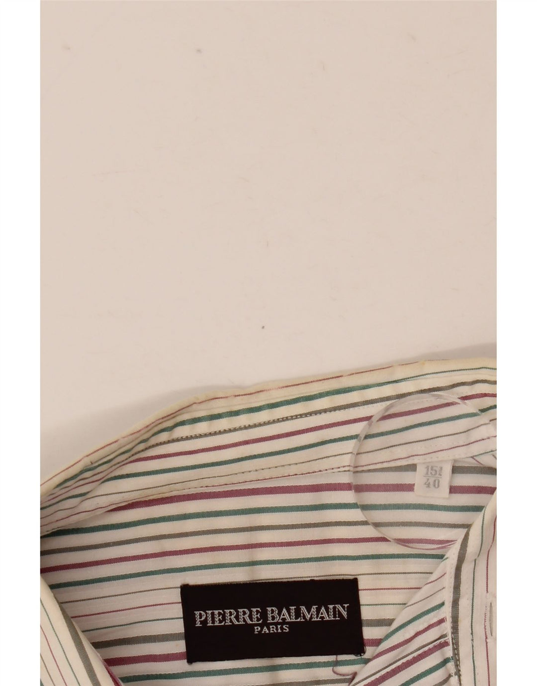 Cămașă pentru bărbați Pierre Balmain Mărimea 40 15 3/4 Mediu Multicolore în dungi