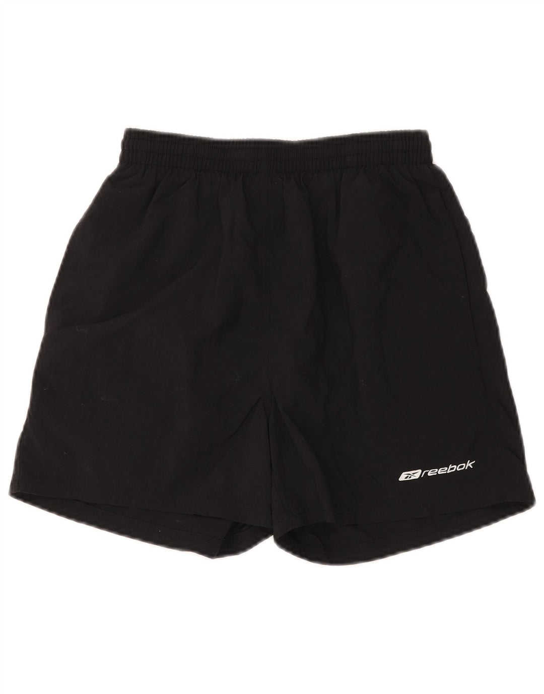 Pantaloni scurți sport grafic REEBOK XS, nailon, negru