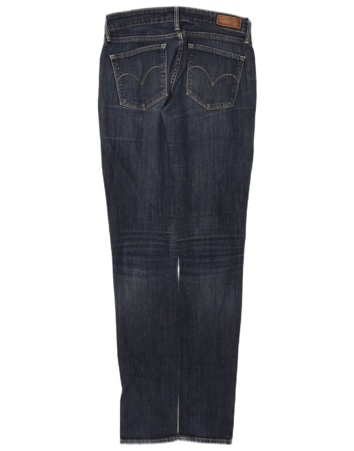 Blugi skinny de damă LEVI'S Demi Curve W27 L32 bumbac bleumarin