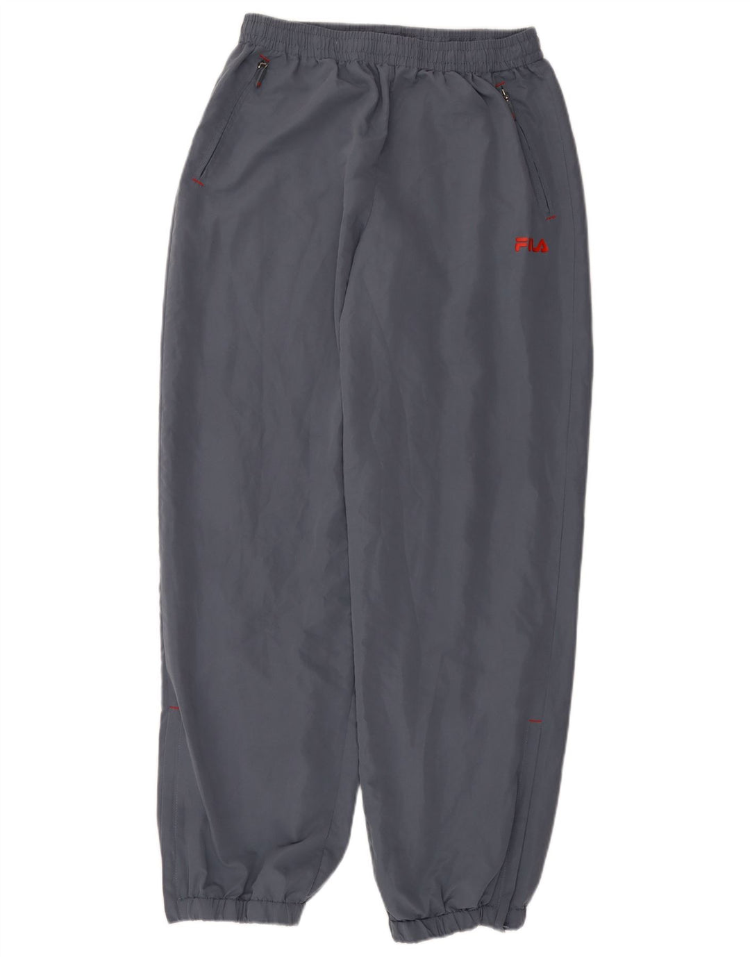 Pantaloni de trening cu grafică Fila pentru bărbați Joggeri mari, albastru, poliester