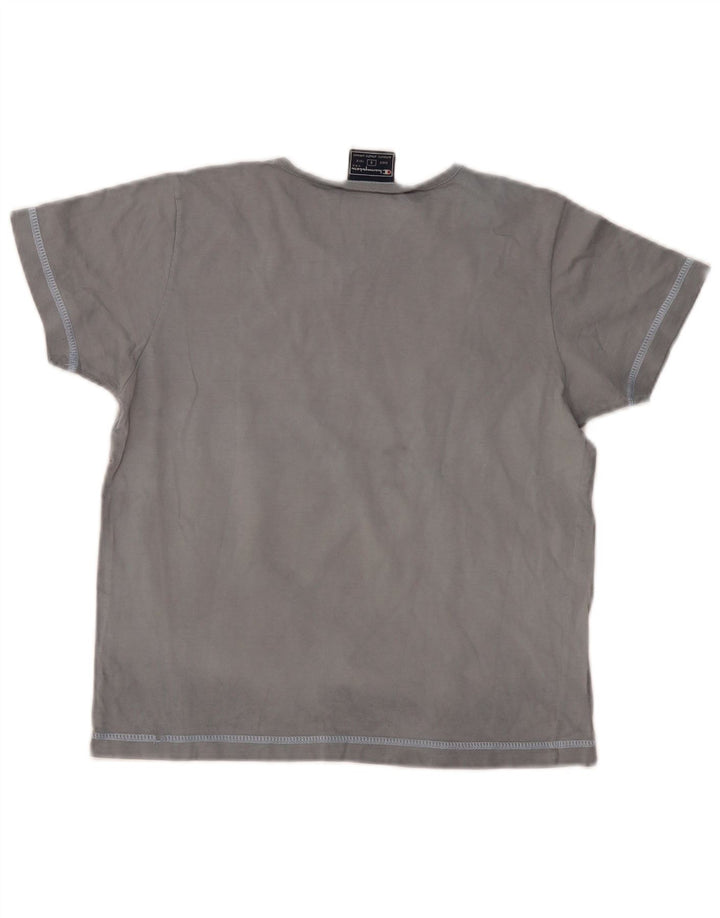 Tricou grafic CHAMPION pentru femei Top UK 10 mic Bumbac bleumarin