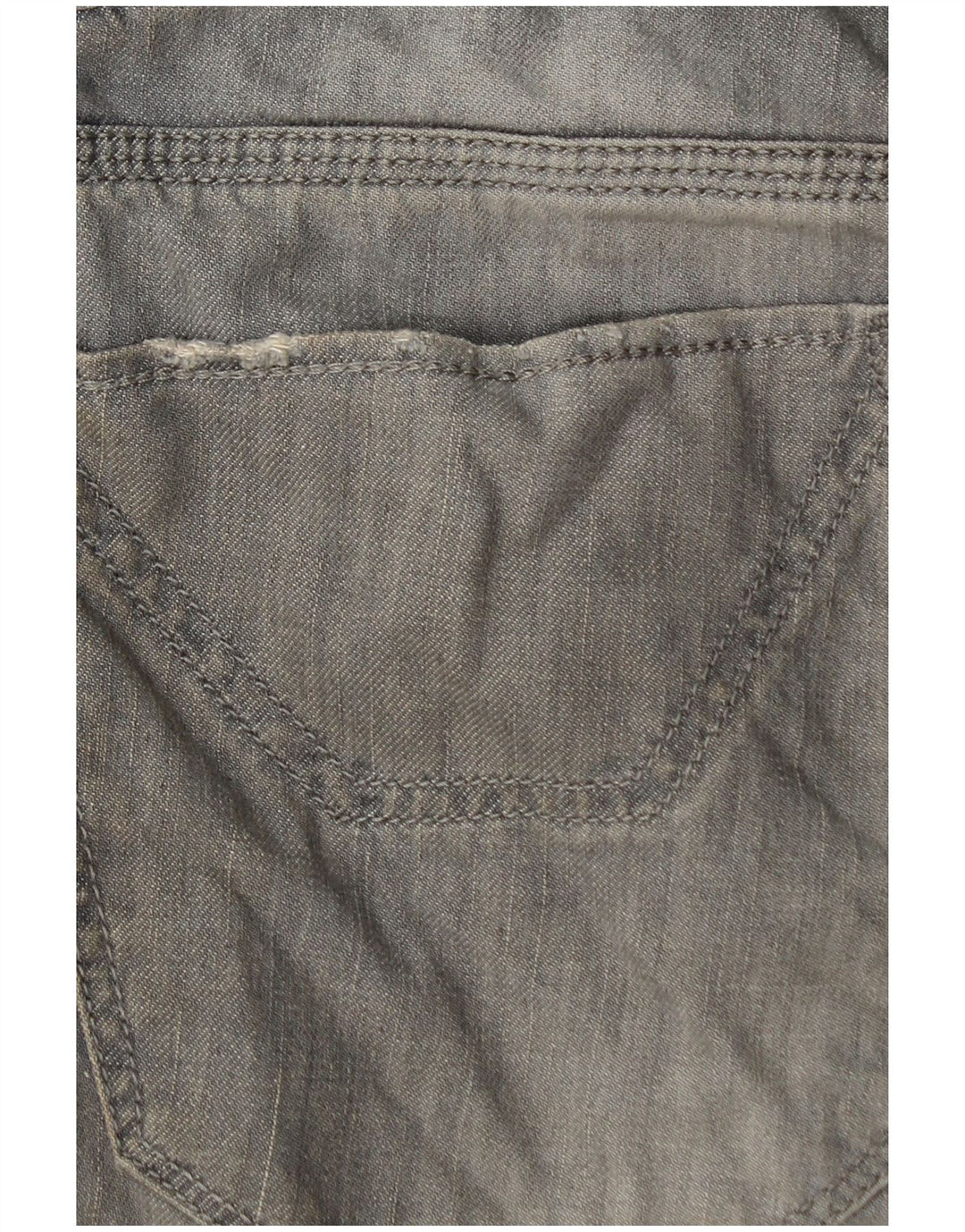 Blugi slim pentru femei Jeckerson W33 L29 bumbac gri