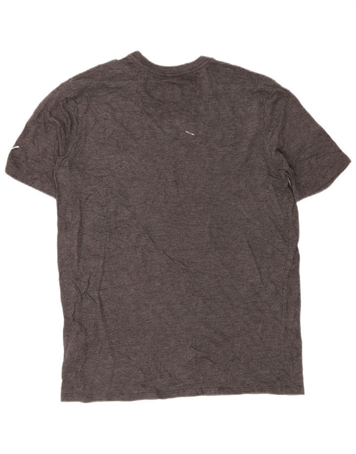 Tricou grafic Puma pentru bărbați Top mic, gri, bumbac
