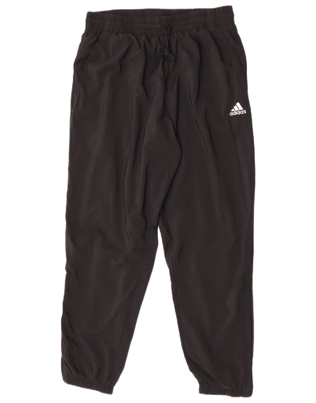 Pantaloni de trening pentru bărbați Adidas Pantaloni de jogging, mari, negru, poliester