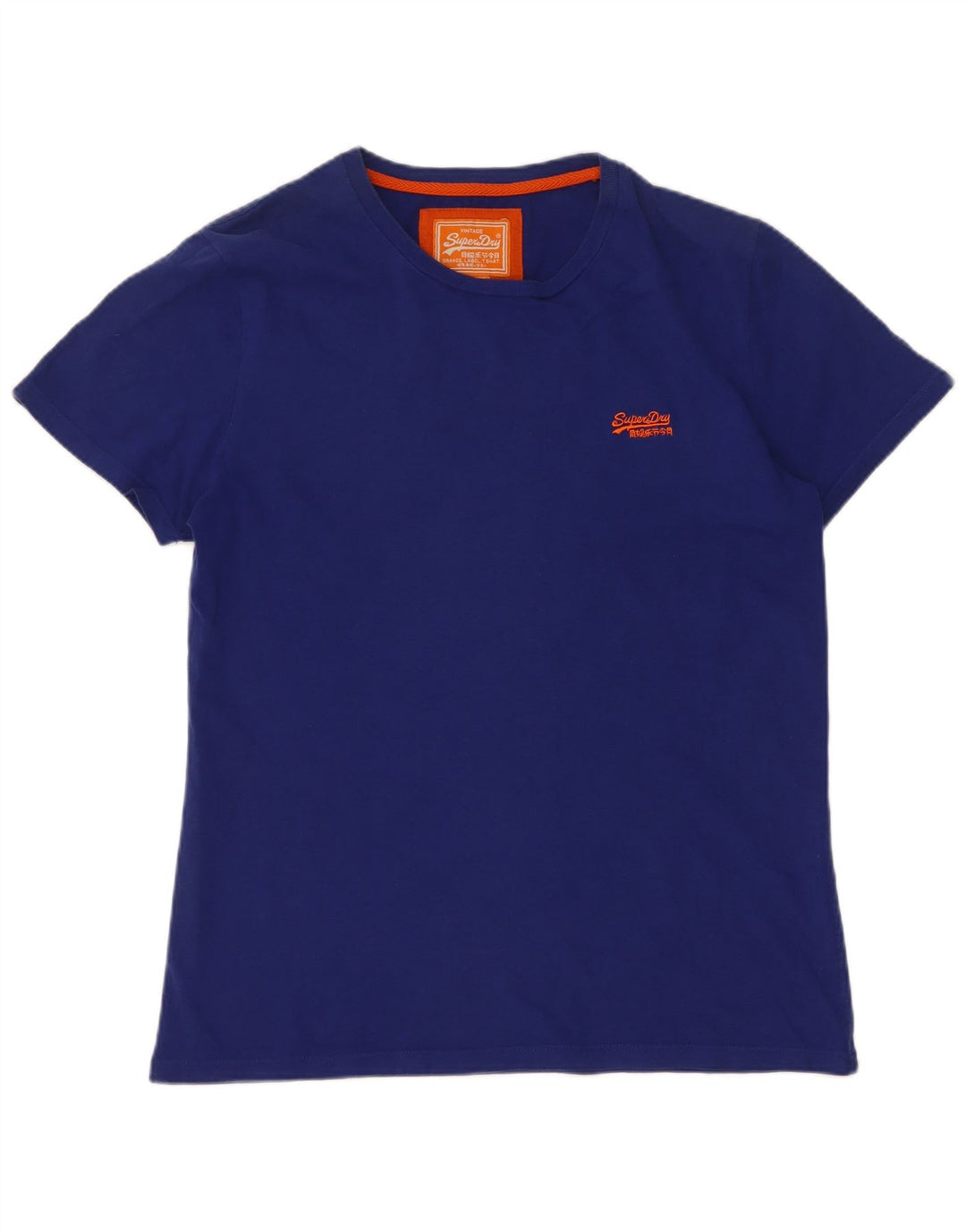 Tricou Superdry pentru bărbați Top mare din bumbac albastru