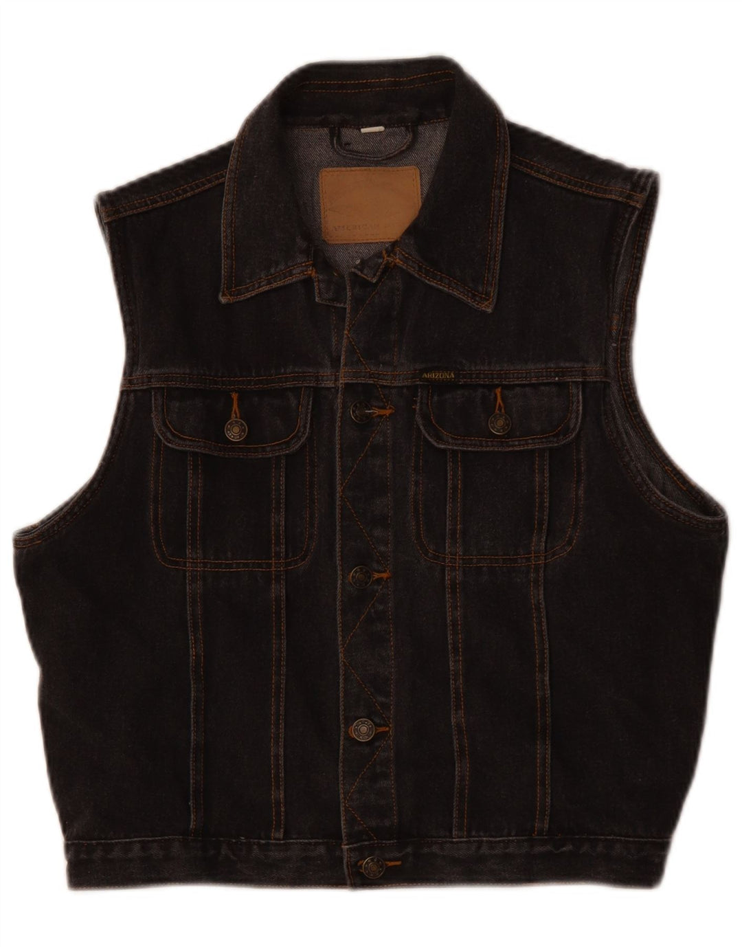 Gilet Arizona Boys Denim 13-14 ani bumbac gri