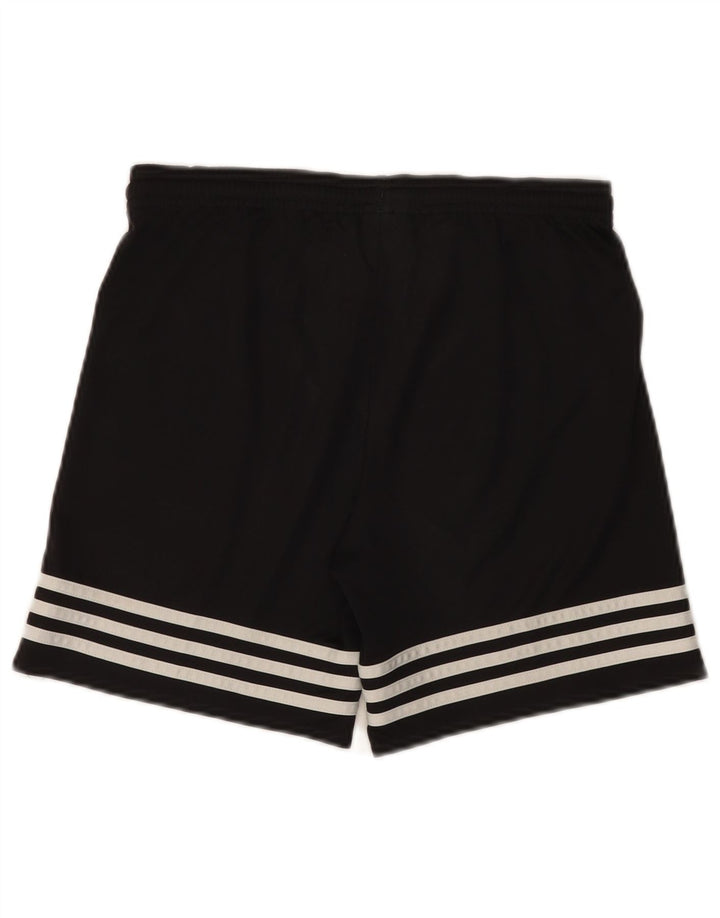 Pantaloni scurți sport adidas Climalite pentru băieți 12-13 ani, mari, negru, poliester