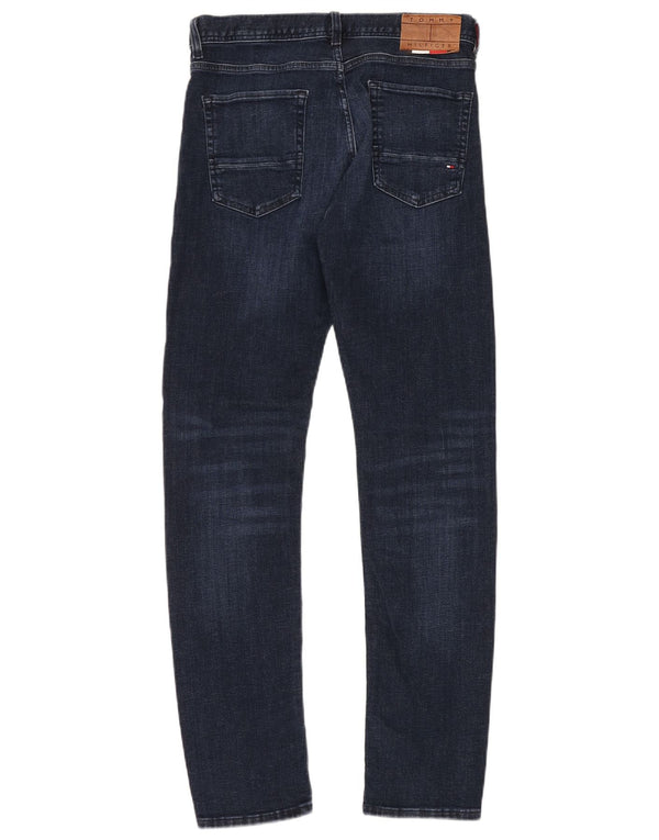 Blugi pentru bărbați Tommy Hilfiger Bleecker Slim W32 L32 Bumbac bleumarin