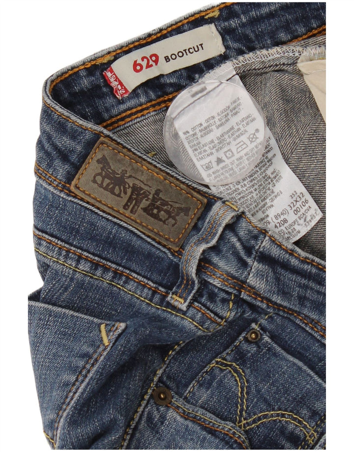 Blugi Levi's 629 Bootcut W32 L32 Bumbac albastru