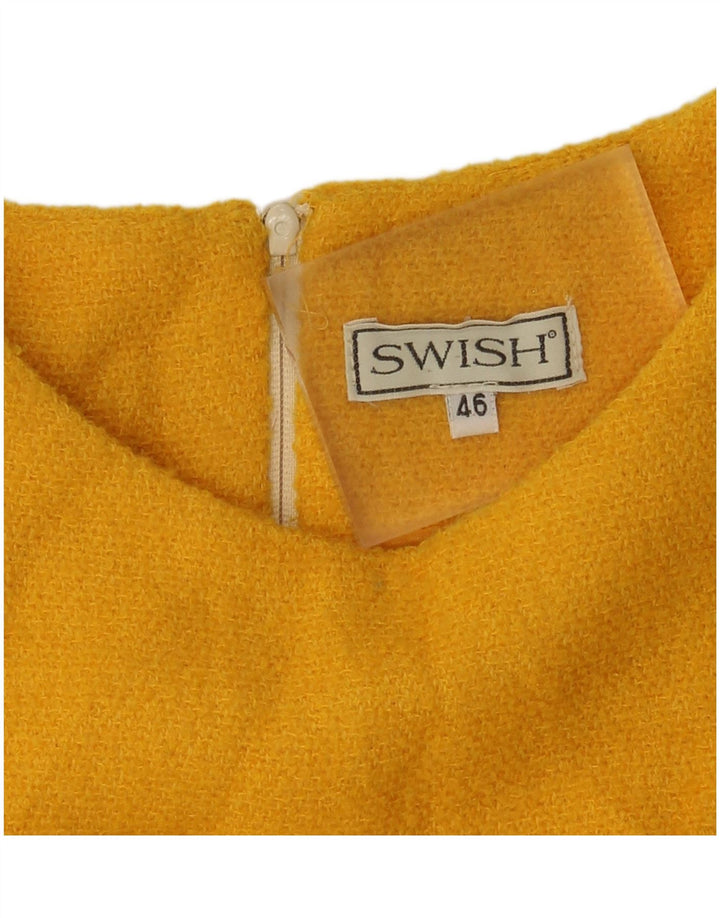 Rochie teacă fără mâneci pentru femei Swish IT 46 Large Yellow