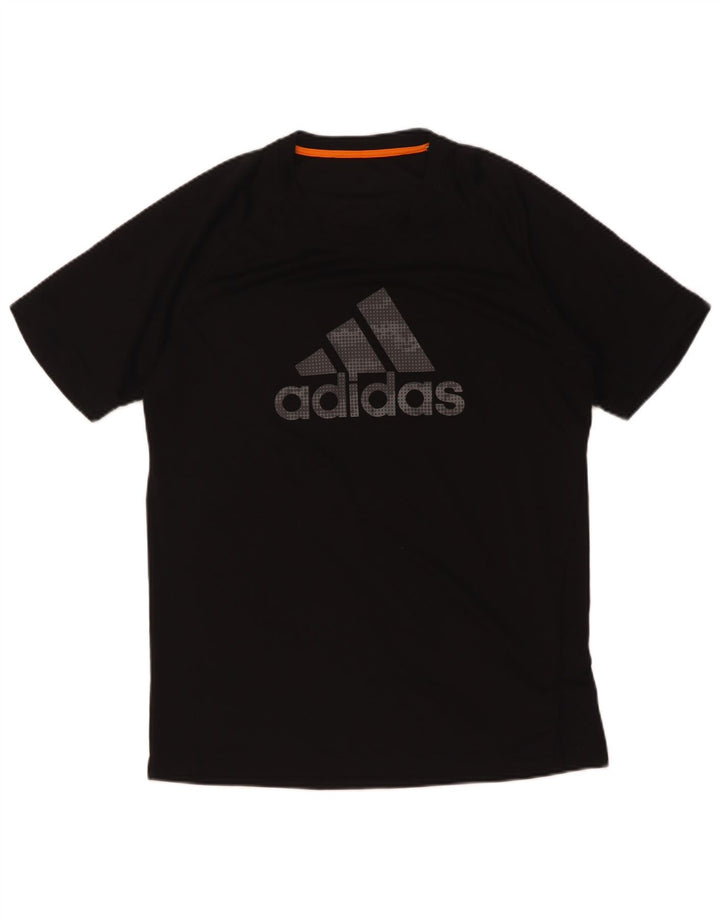 Tricou grafic pentru bărbați Adidas Top Mediu Poliester Negru