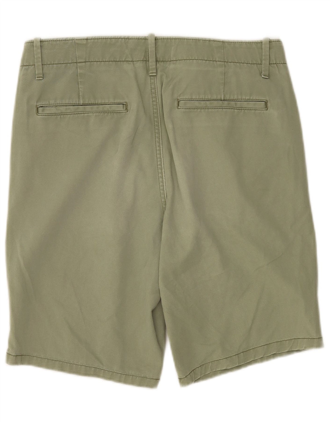 Pantaloni scurți chino pentru bărbați Gap W31, bumbac verde mediu