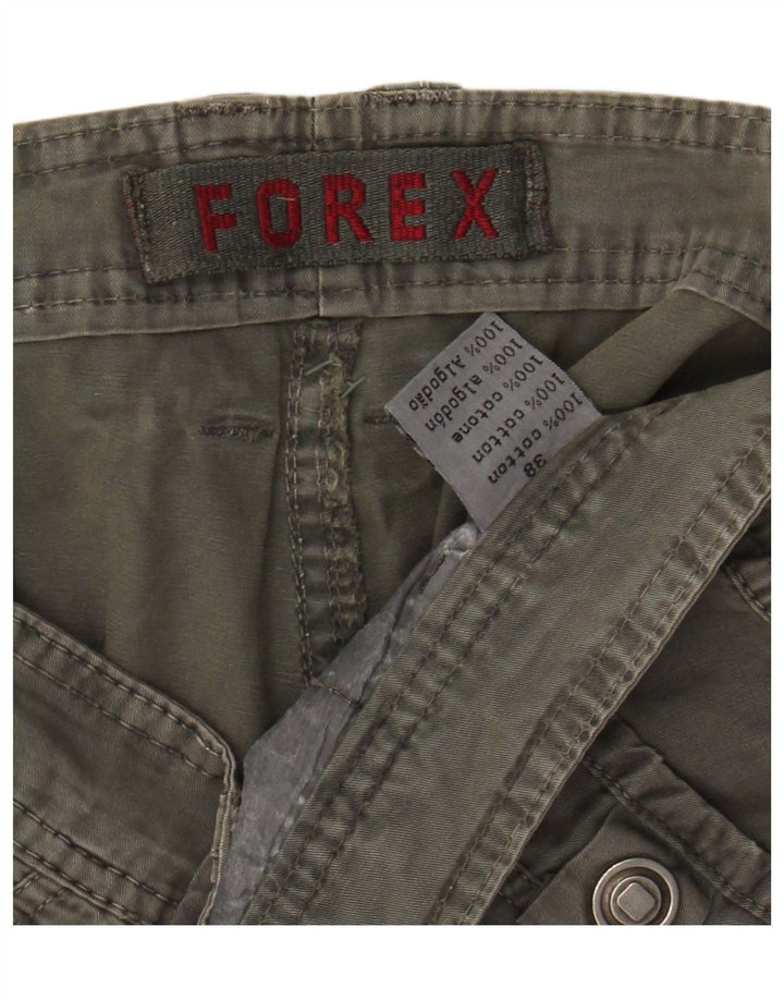 Pantaloni scurți cargo pentru bărbați FOREX W38 XL bumbac kaki