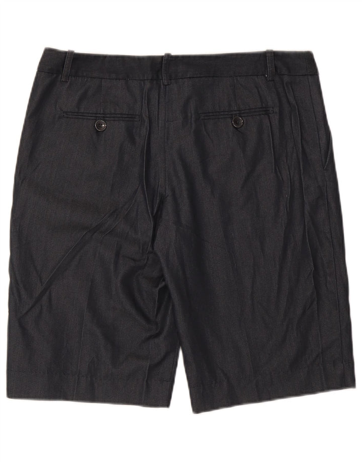 Pantaloni scurți chino MOSSIMO pentru femei US 8 Medium W30 bumbac negru