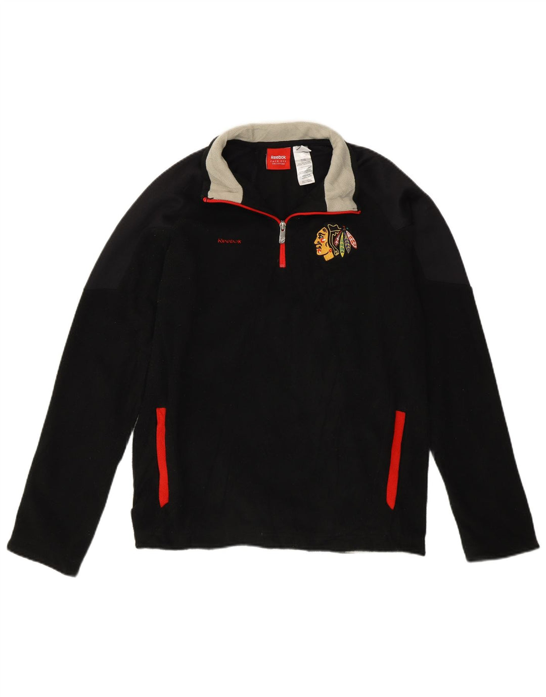 Jumper Reebok Graphic Fleece pentru băieți 12-13 ani, mare, negru