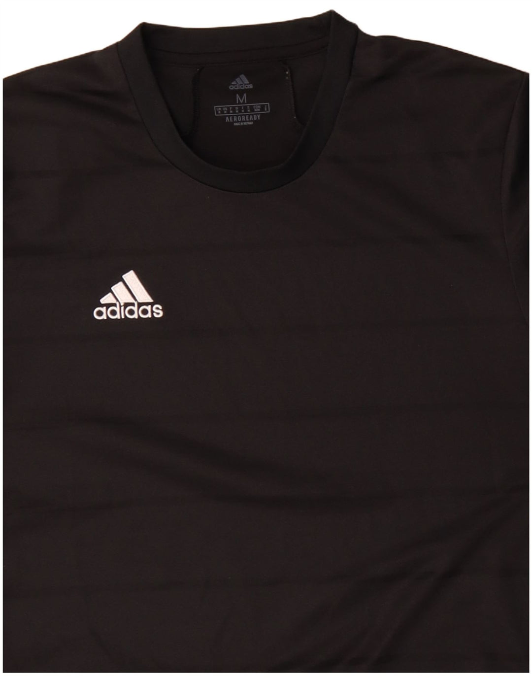 Tricou pentru bărbați Adidas Aeroready Top Medium Black Pinstripe Poliester