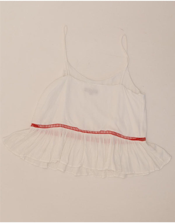 Top camis pentru femei Tommy Hilfiger US 8 Medium White Striped