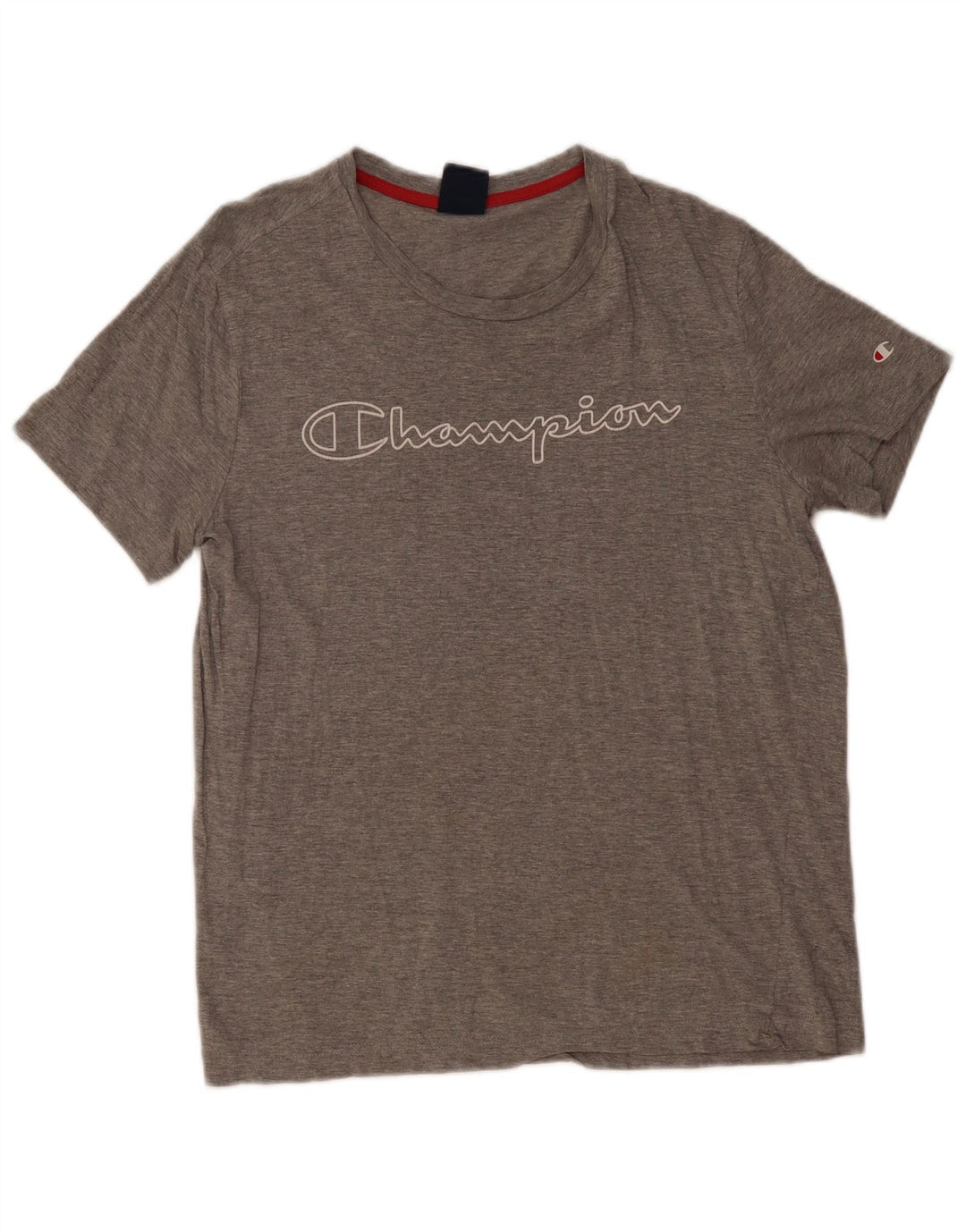 Tricou grafic pentru bărbați Champion Top Medium Gri