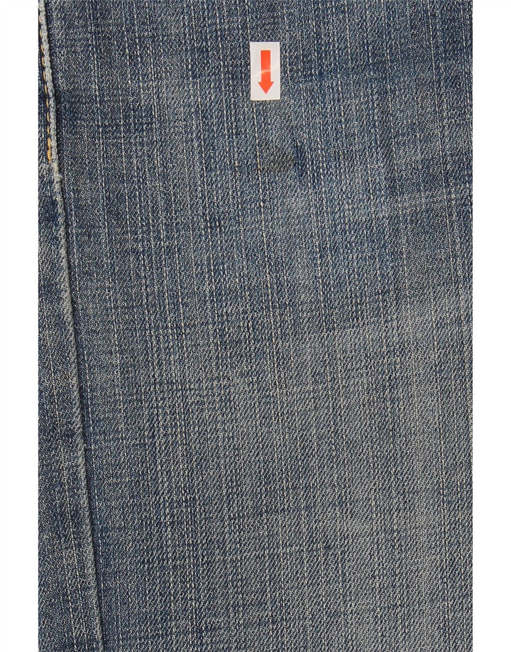 Blugi drepti pentru bărbați Levi's 505, cu ajustare normală, W38 L32, bumbac albastru