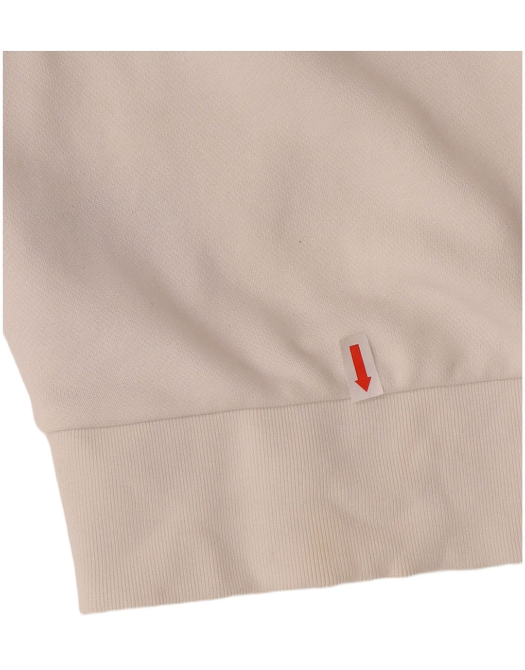 Pulover cu grafic supradimensionat ADIDAS pentru femei UK 12 Medium Off White