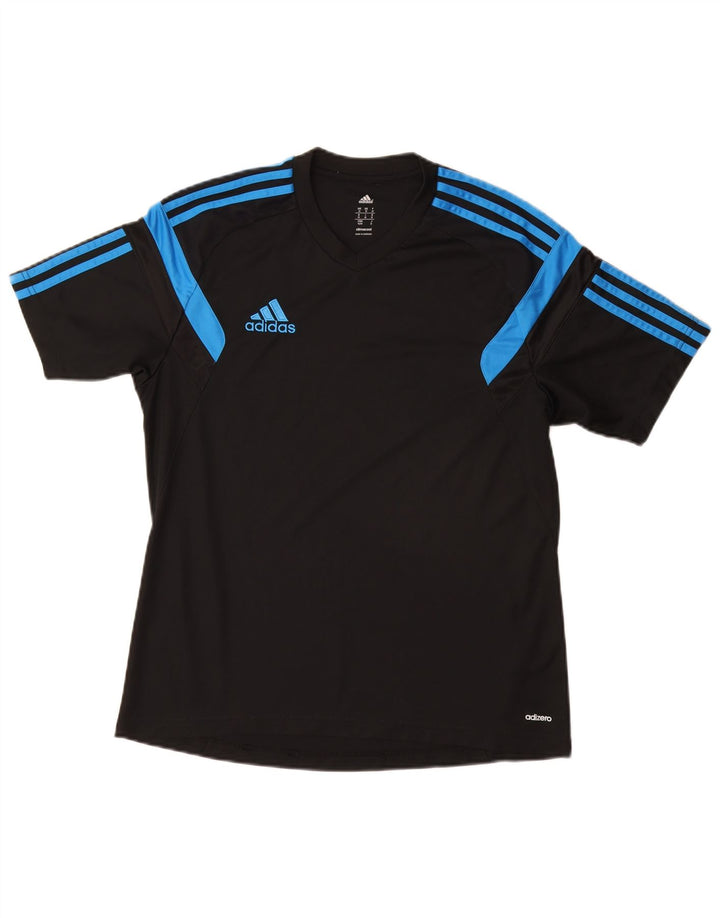 Tricou ADIDAS Climacool pentru bărbați Top mediu negru Colorblock