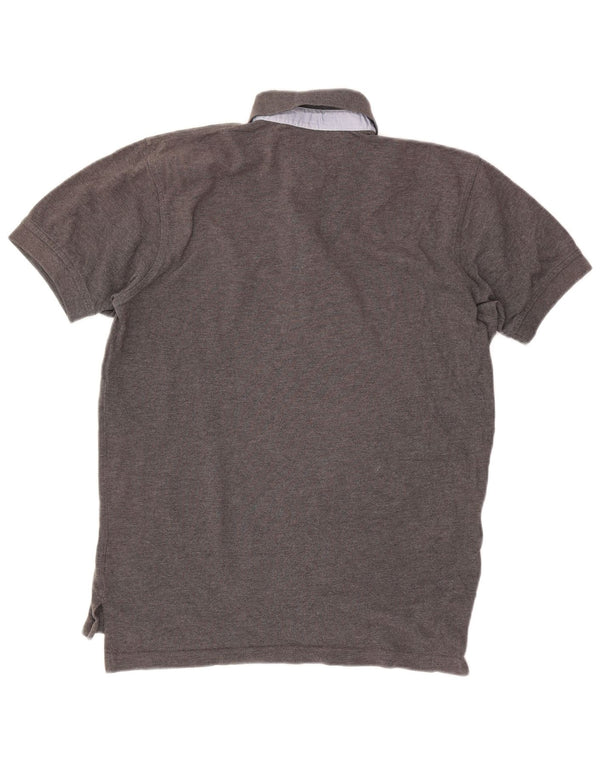 Tricou polo Tommy Hilfiger pentru bărbați, bumbac gri mic