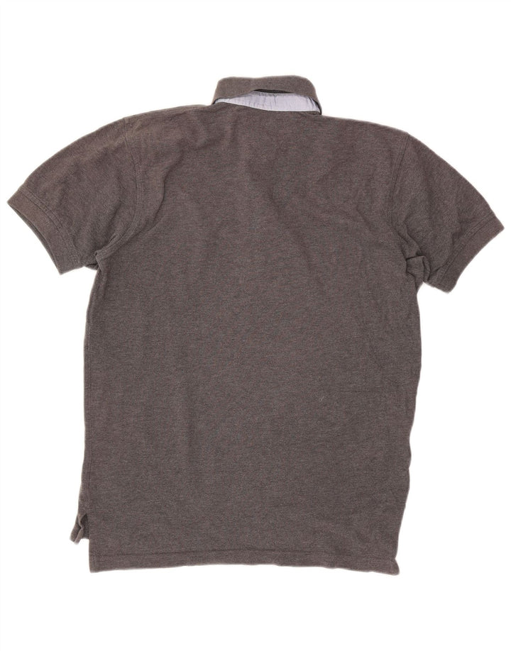 Tricou polo Tommy Hilfiger pentru bărbați, bumbac gri mic