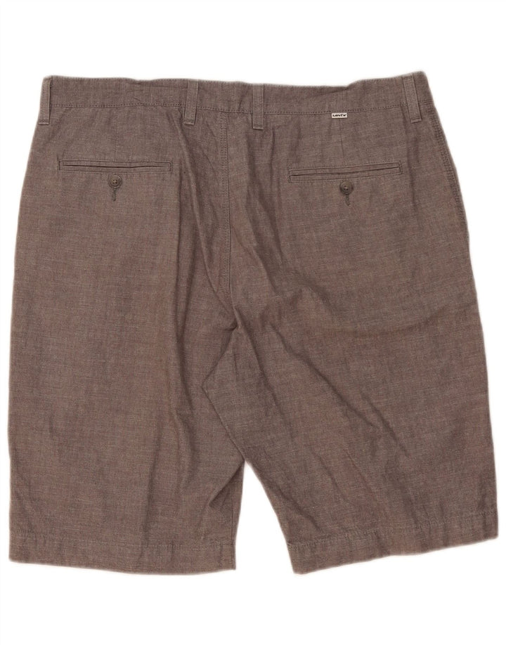 Pantaloni scurți chino pentru bărbați Levi's W36, bumbac gri mare
