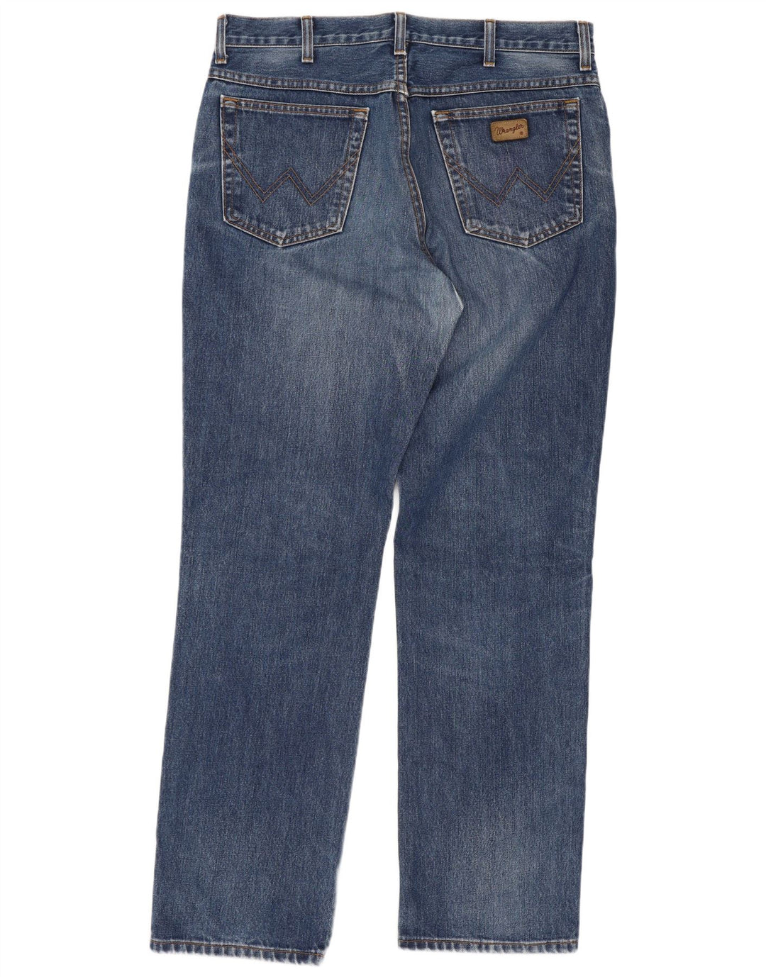 Blugi drepte pentru bărbați Wrangler Texas W36 L32 Bumbac albastru