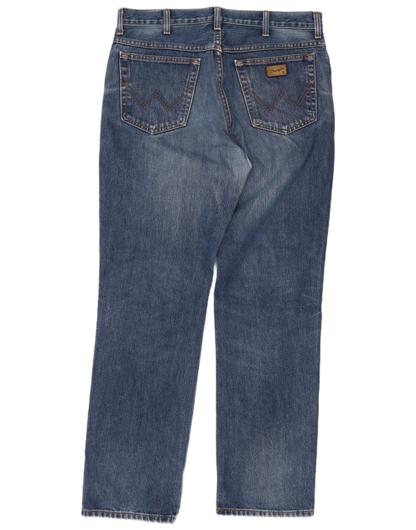 Blugi drepte pentru bărbați Wrangler Texas W36 L32 Bumbac albastru
